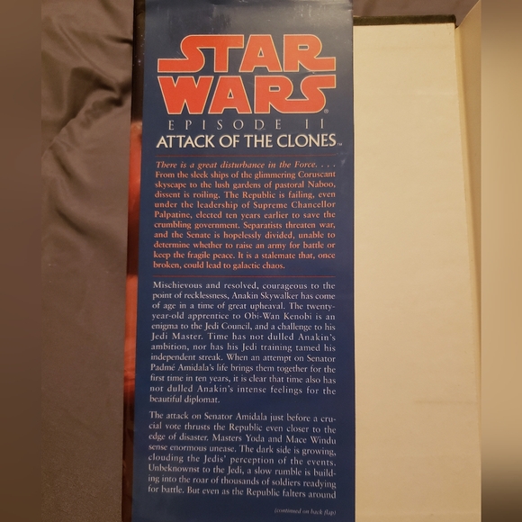 Star Wars Episode II Attack of the Clones Book - Picture 4 of 5